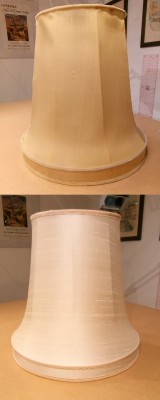 Re-covering lampshade service