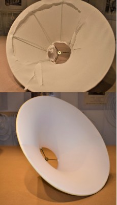Replace the lampshade lining