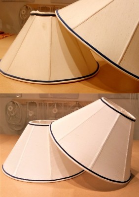 Lampshade - re-covered