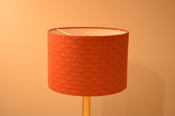Straight-sided drum lampshade